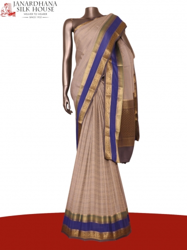 Pure Mysore Crepe Silk Saree